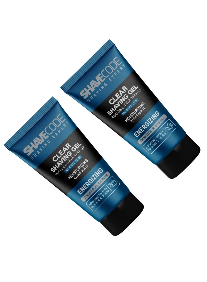 Shave Code shaving gel for normal skin150 ml 2 pack - Image 3